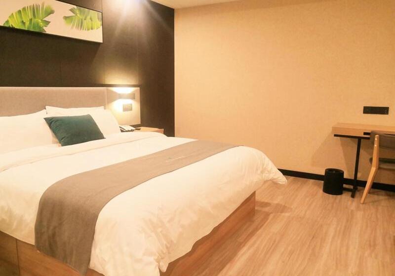 Номер Стандарт, Thank Inn Zaozhuang Tengzhou Jinghe Road Zhenai Mall
