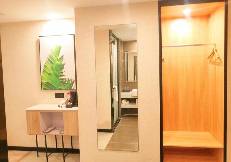 Номер Стандарт, Thank Inn Zaozhuang Tengzhou Jinghe Road Zhenai Mall