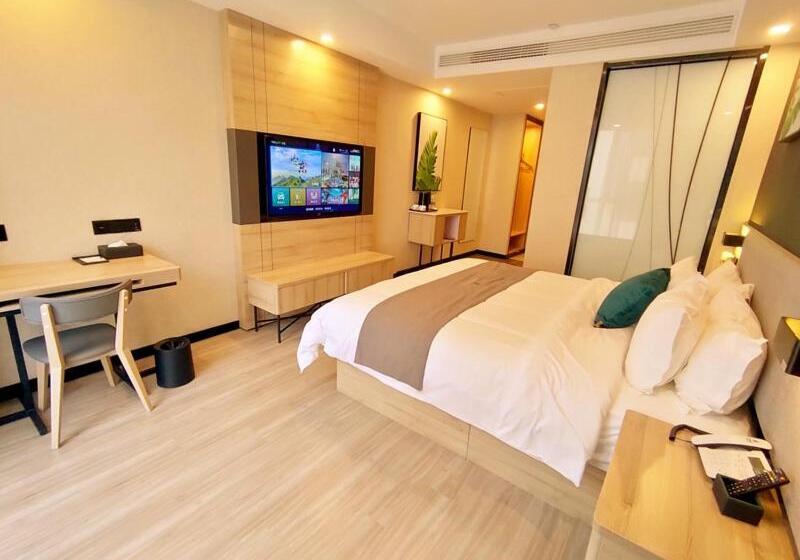 חדר פרמיום, Thank Inn Zaozhuang Tengzhou Jinghe Road Zhenai Mall