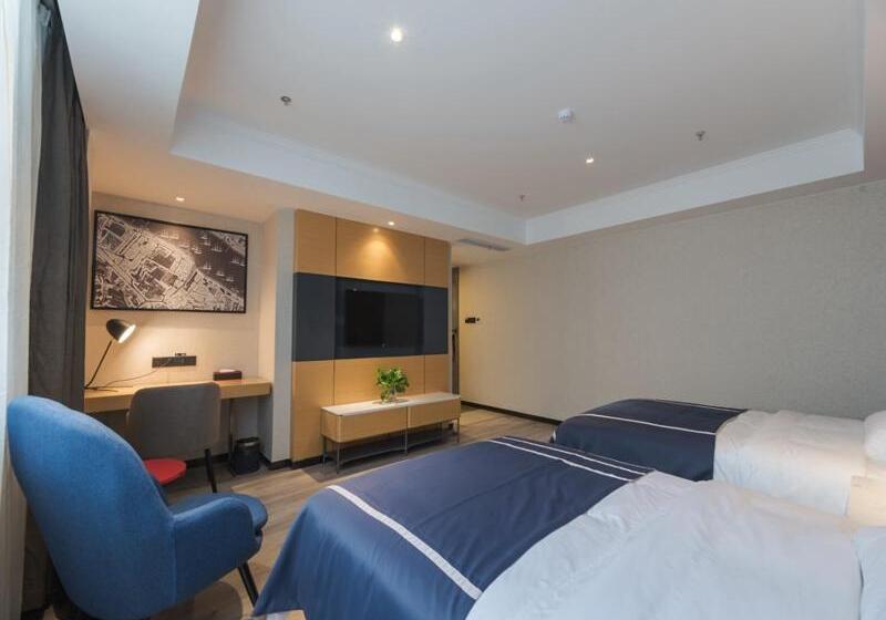 غرفة سوبيريور, Lanou Hotel Wuxi Anzhen East High Speed Railway Station