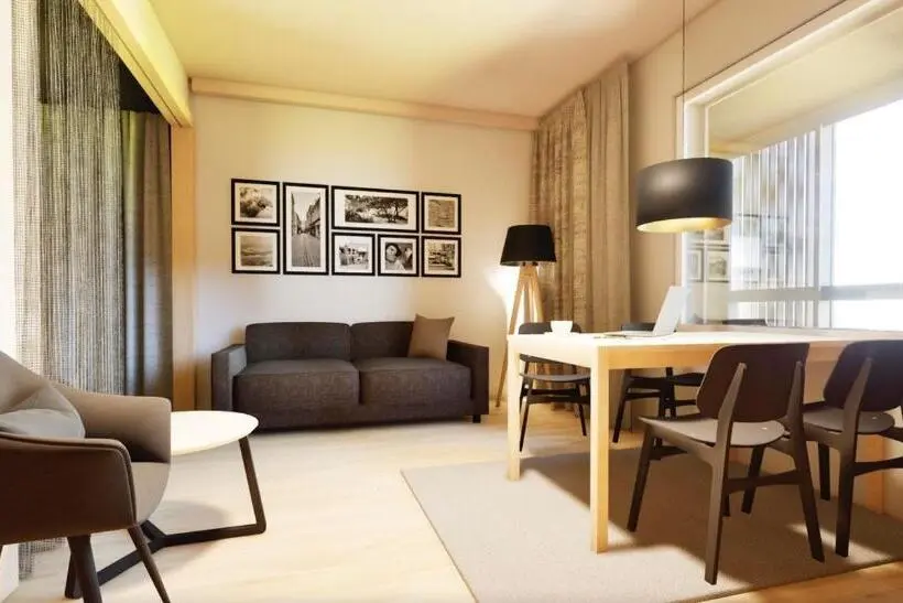 اتاق استاندارد چهار تخته با چشمانداز دریا, Nallikari Seaside Aalto Apartments