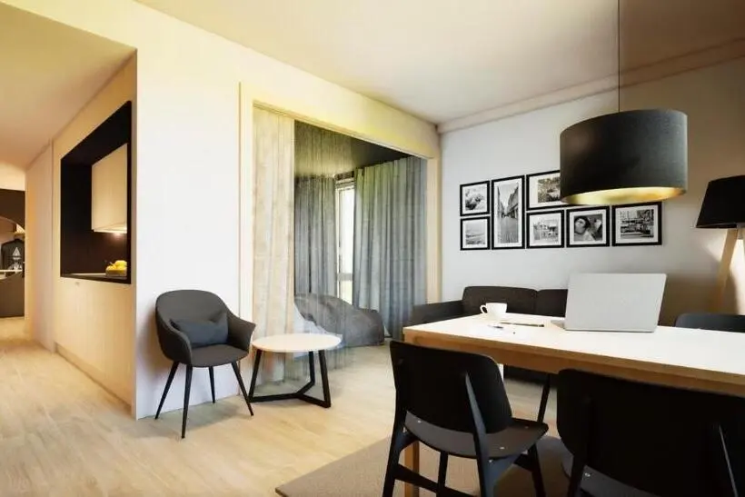 اتاق استاندارد چهار تخته با چشمانداز دریا, Nallikari Seaside Aalto Apartments