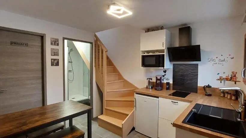 Standard Neljän Hengen Huone, Studio Duplex à Savenay