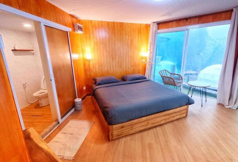 غرفة قياسية مزوَّدة بشُرفة, เวียงสว้า Vieng Sava บ่อเกลือ