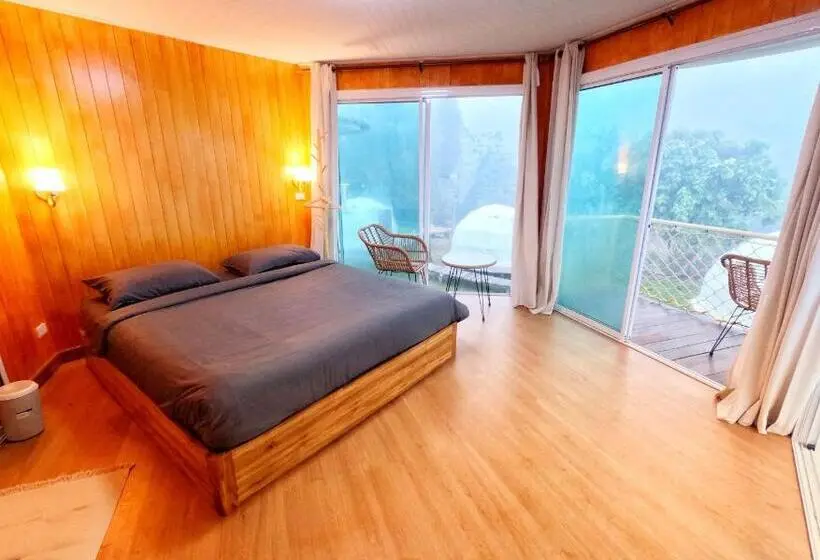 Deluxe-huone Parveke, เวียงสว้า Vieng Sava บ่อเกลือ