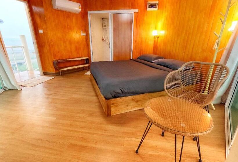 غرفة قياسية مزوَّدة بتراس, เวียงสว้า Vieng Sava บ่อเกลือ