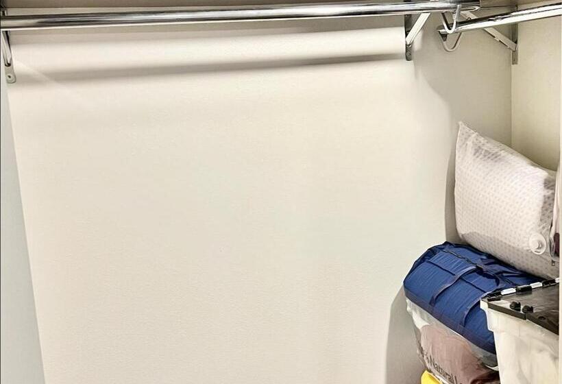 １ベッドルームペントハウスアパート, Luxury 2 Level Condo W/ Washer & Dryer