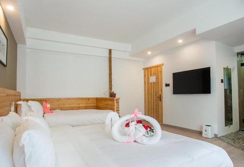 Családi Szoba, Cloudy Warm Hotel   Huangshan Scenic Area Transfer Center Branch