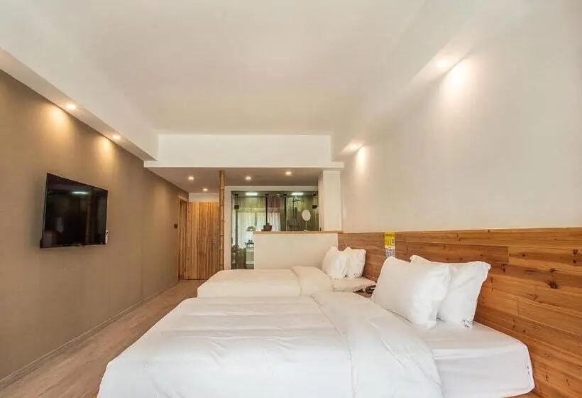 デラックスルーム, Cloudy Warm Hotel Huangshan Scenic Area Transfer Center Branch