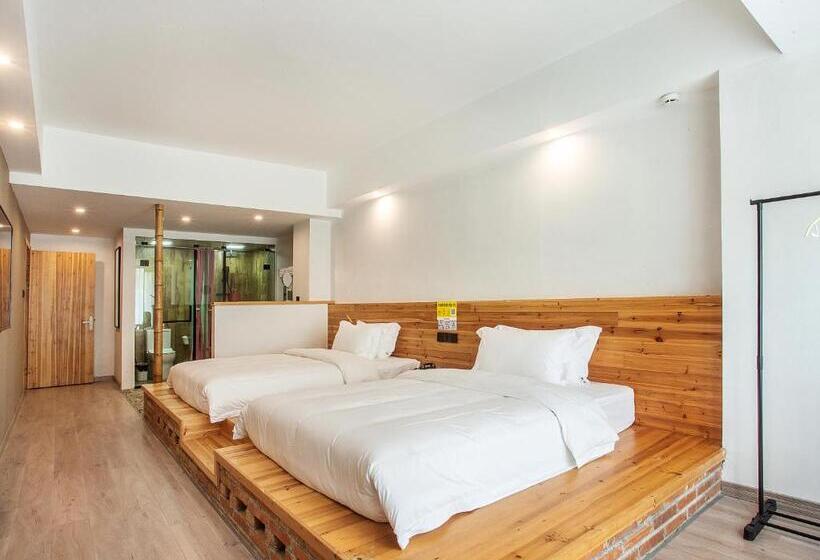 Habitació Deluxe, Cloudy Warm Hotel   Huangshan Scenic Area Transfer Center Branch