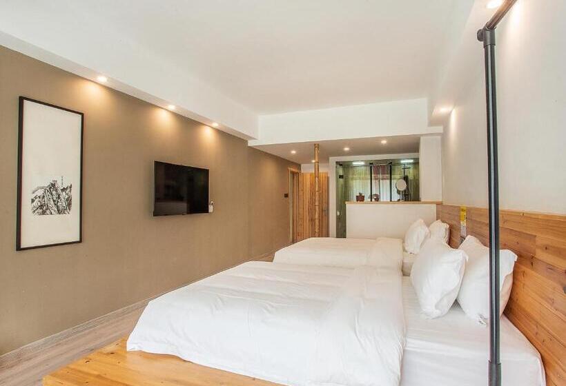 Номер Deluxe, Cloudy Warm Hotel   Huangshan Scenic Area Transfer Center Branch