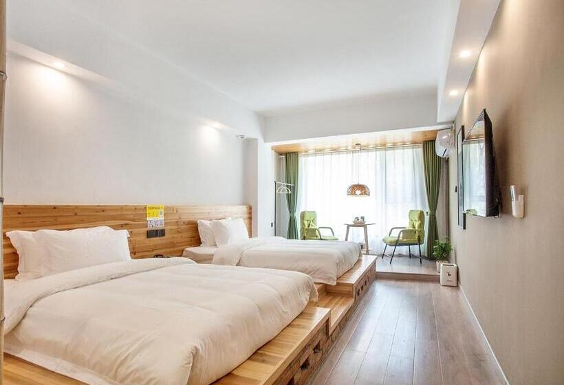 Habitació Deluxe, Cloudy Warm Hotel   Huangshan Scenic Area Transfer Center Branch