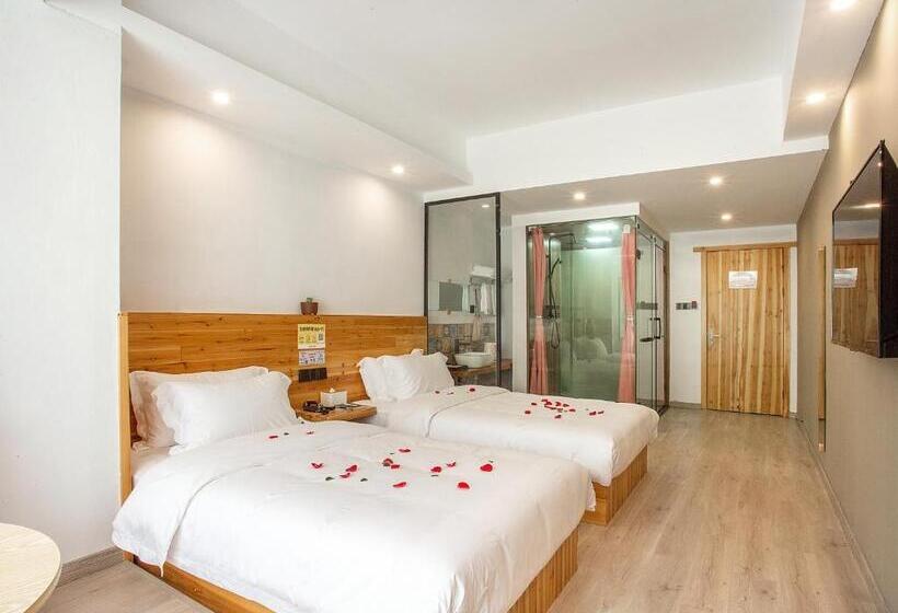 Номер Superior, Cloudy Warm Hotel   Huangshan Scenic Area Transfer Center Branch
