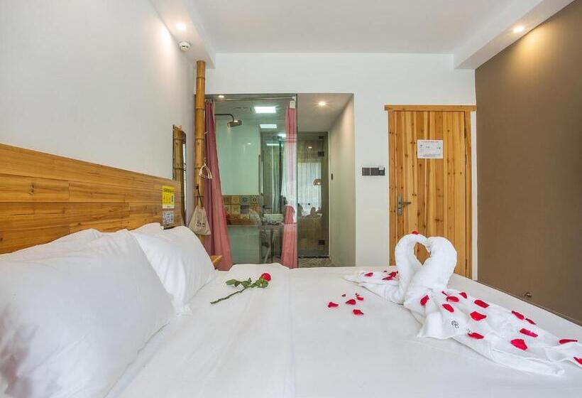 Habitació Superior Llit Queen, Cloudy Warm Hotel   Huangshan Scenic Area Transfer Center Branch