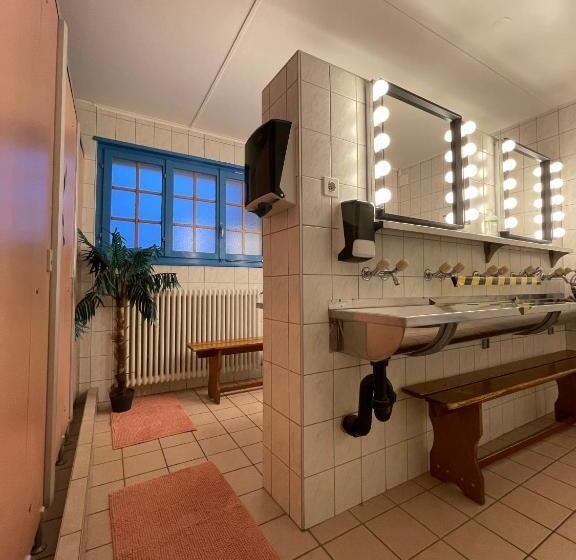 家庭房间共用浴室, Freeride Hostel & Bar