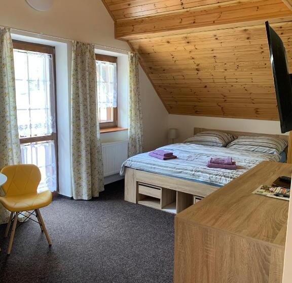 חדר דלוקס עם מרפסת, Penzion U Orla