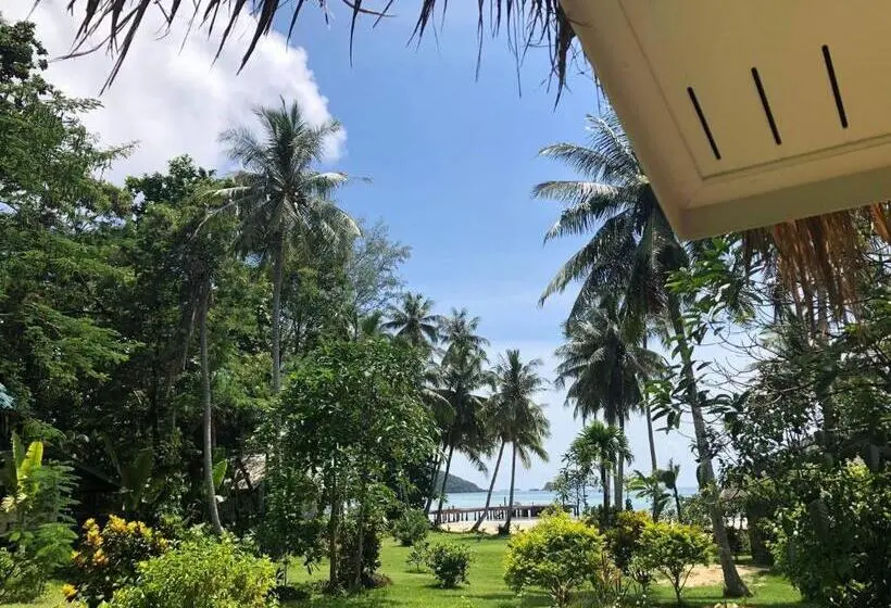 اتاق استاندارد با چشم‌انداز باغ, Prompakdee Kohmak Resort