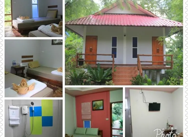 バンガローの2ベッドスタンダードルーム, Huensala Homestay