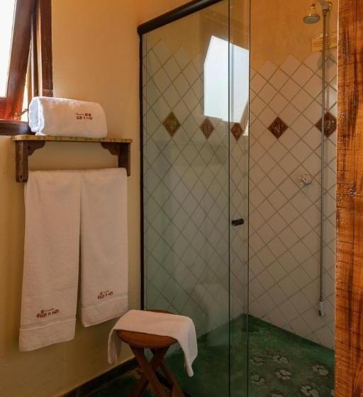 בקתת סופריור בת חדר 1, Pousada Bicho Do Mato