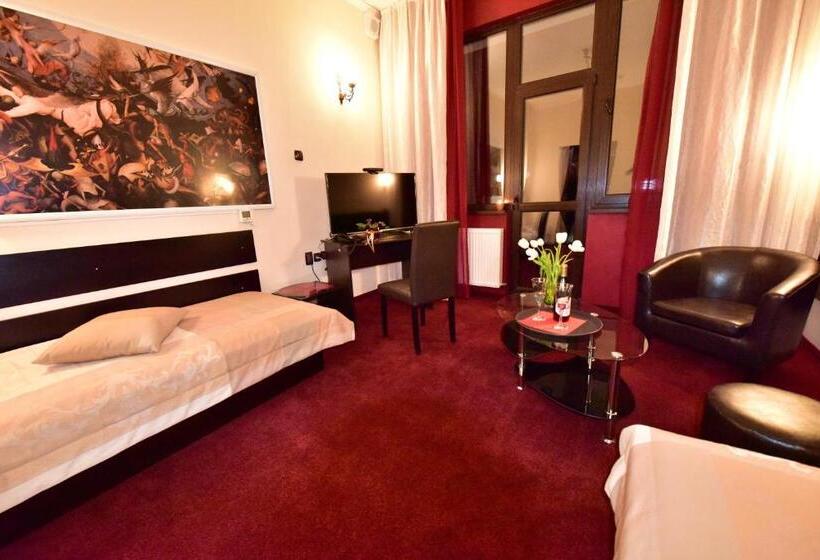 バルコニー付きデラックスルーム, Boutique Hotel Lyulyak