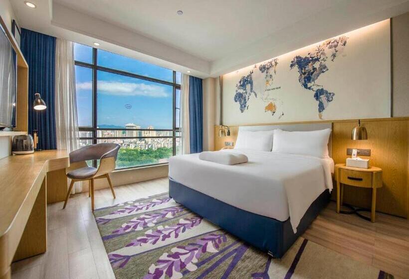 غرفة قياسية مطلة على المدينة, Kyriad Marvelous Hotel Qingyuan City Square