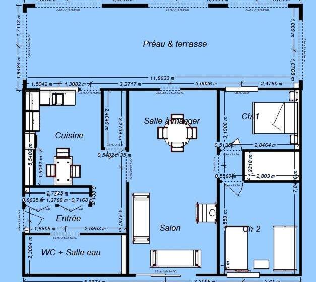 1階の1ベッドルームアパートメント, Gite L Imprévu
