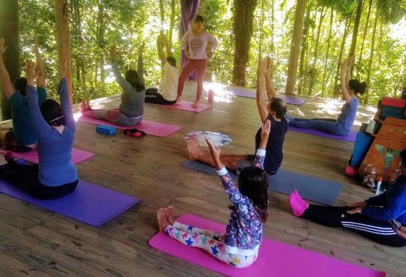 اتاق چهار تخته با دستشویی مشترک, Hospedaria Lar Sagrado Arco íris