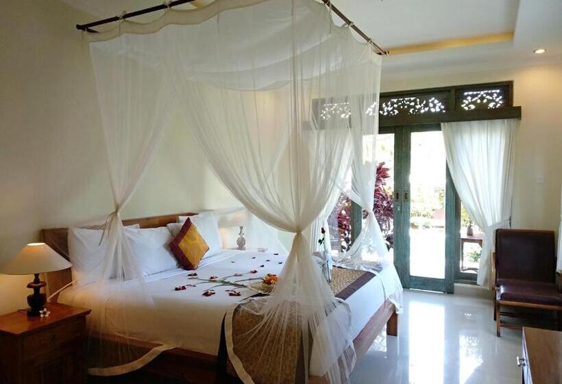 חדר דלוקס נוף בריכה, Inang Villa