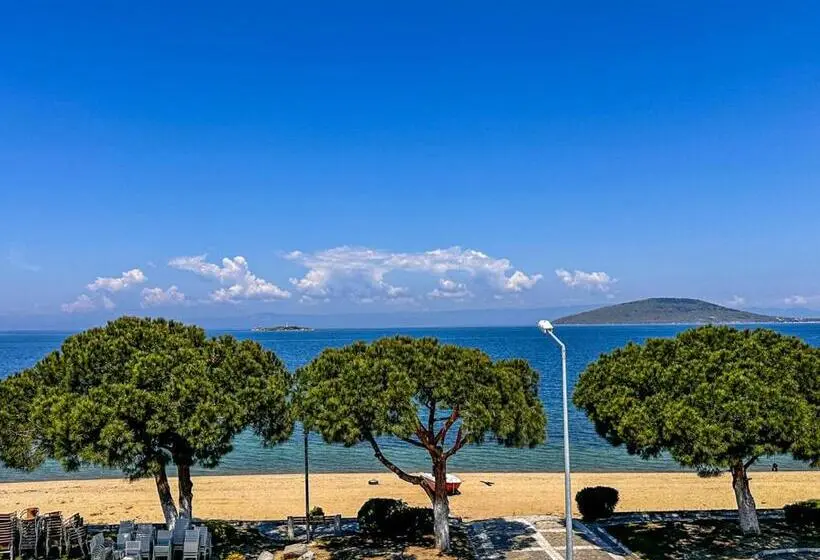 オーシャンビューデラックスルームバルコニー付き, Grand Avşa Otel