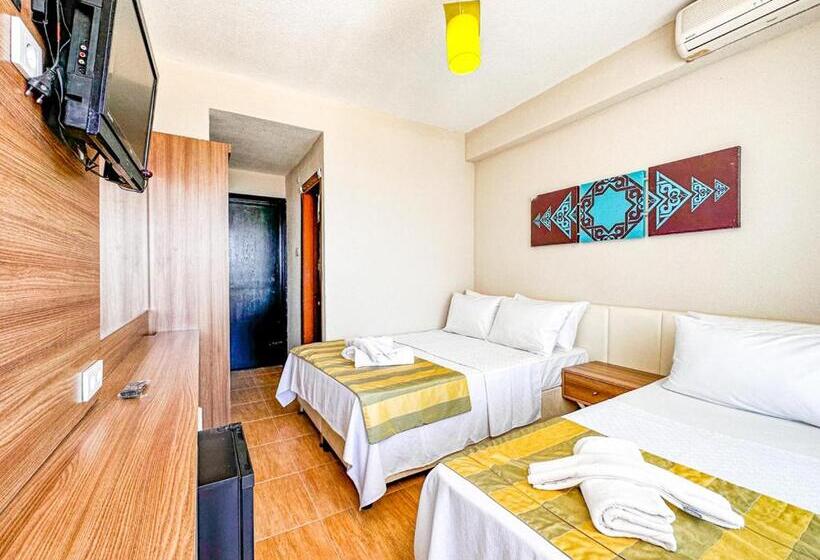 غرفة ديلوكس ثلاثية مطلة على البحر, Grand Avşa Otel