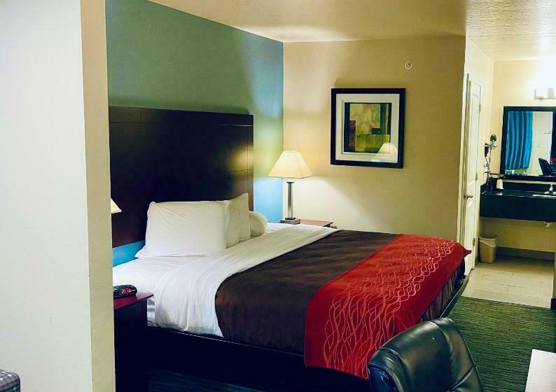스탠다드 룸 킹사이즈 침대, Garden Inn And Suites Little Rock