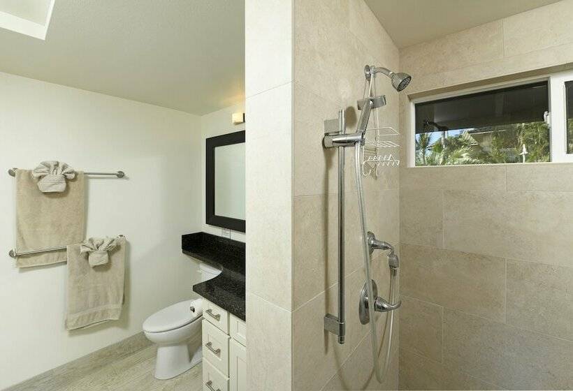 בית, חדר שינה 1, Nona Lani Cottages