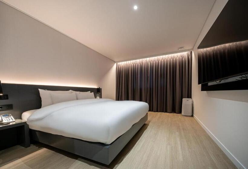 带皇后床的套间, Hound Hotel Mokpo Peace Plaza