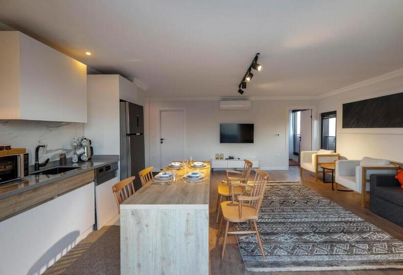 침실 1개 발코니 아파트, Luna Residence