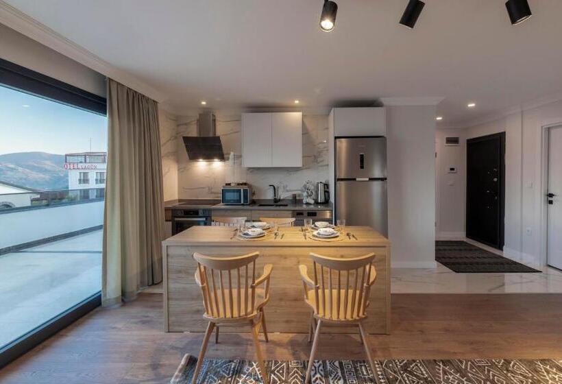 침실 1개 발코니 아파트, Luna Residence