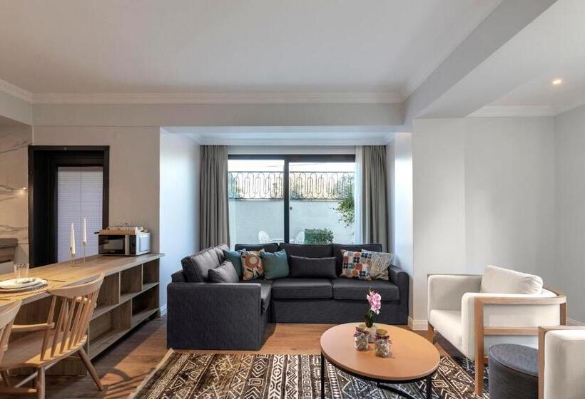 침실 1개 가든 전망 아파트, Luna Residence