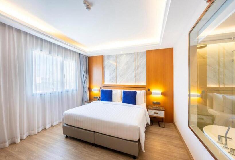 סוויטת ג'וניור נוף לגינה, Wyndham Jomtien Pattaya