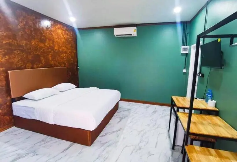 Deluxe-huone King-vuode, บ้านไร่แสงจันทร์ รีสอร์ท