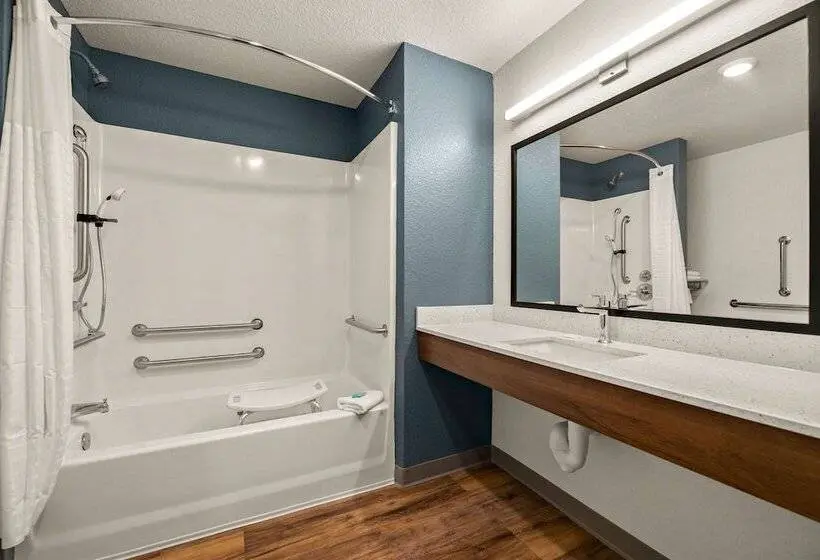 身障者適用スイートルーム, Woodspring Suites Port Orange   Daytona Beach
