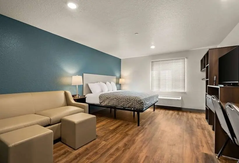 身障者適用スイートルーム, Woodspring Suites Port Orange   Daytona Beach