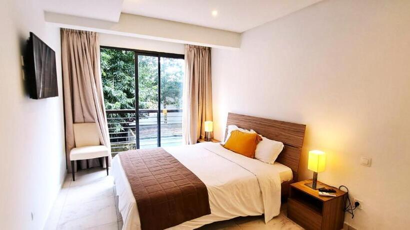 اتاق استاندارد با چشمانداز باغ, Hôtel Les Terrasses De Bonoumin