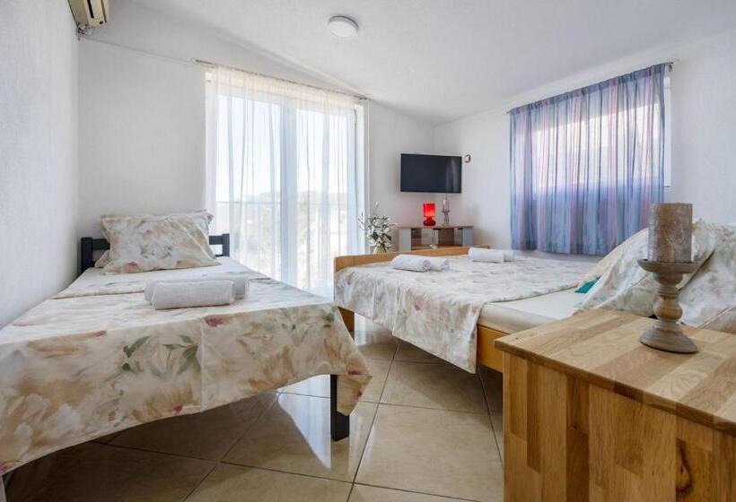 آپارتمان 1 خوابه با چشم‌انداز دریا, Apartments Vrabac