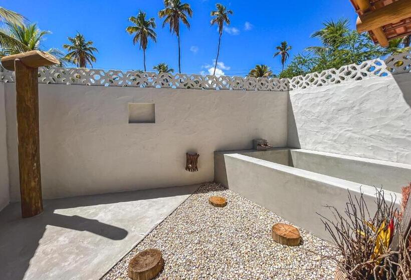 غرفة قياسية, Casa Caroá   Chalé 3