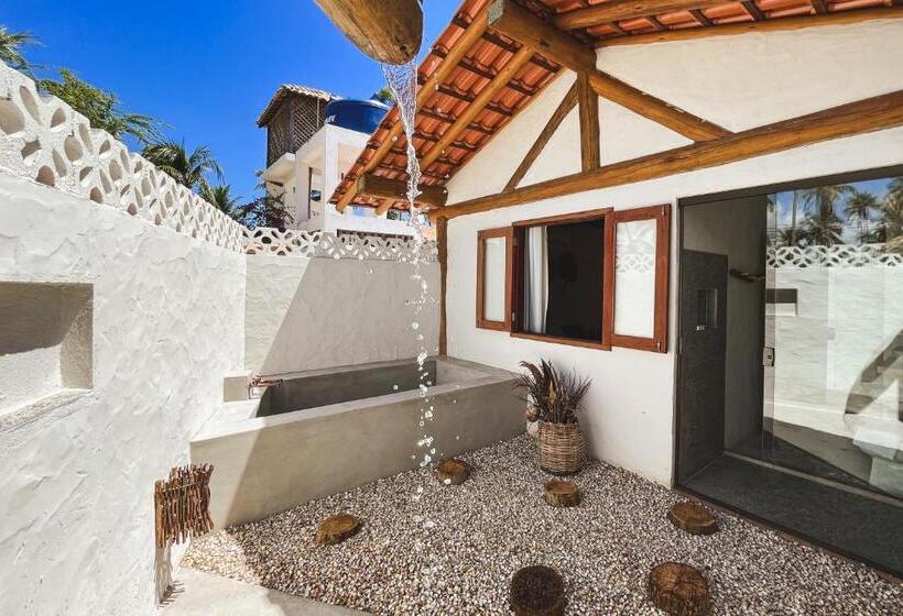 غرفة قياسية, Casa Caroá   Chalé 3