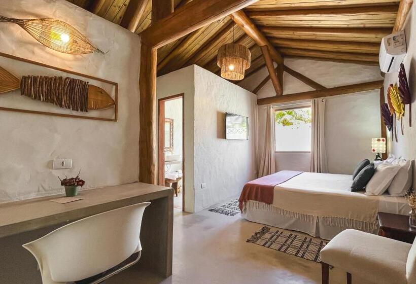 غرفة قياسية, Casa Caroá   Chalé 3