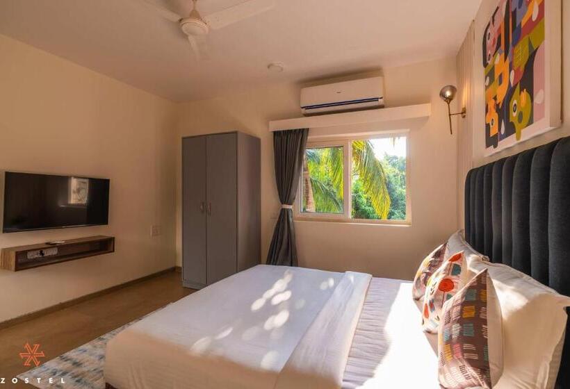 חדר דלוקס, Zostel Goa