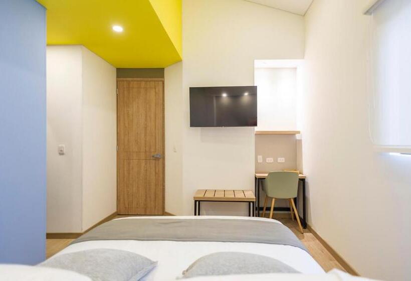 スタンダードシングルルーム, Siete Balcones Hotel Coworking