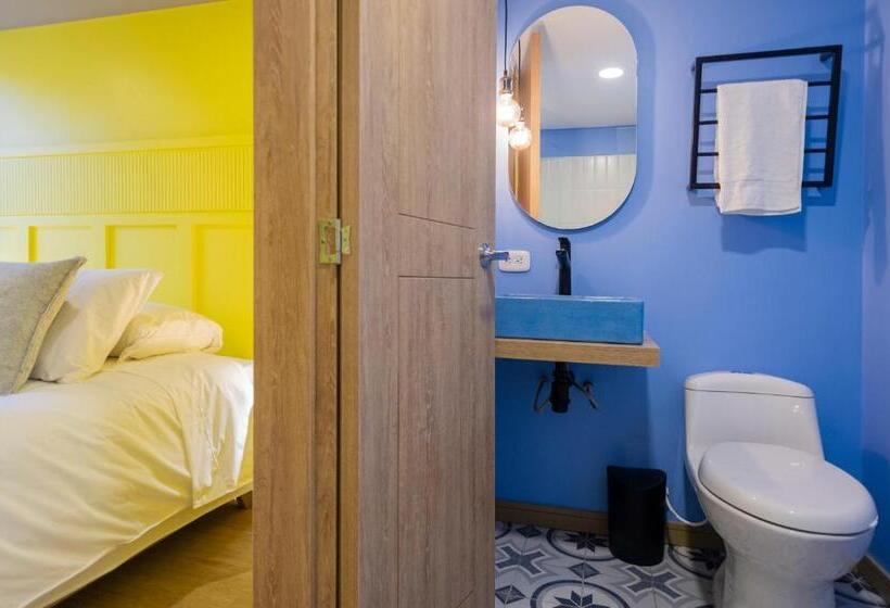 バルコニー付きシングルスタンダードルーム, Siete Balcones Hotel Coworking