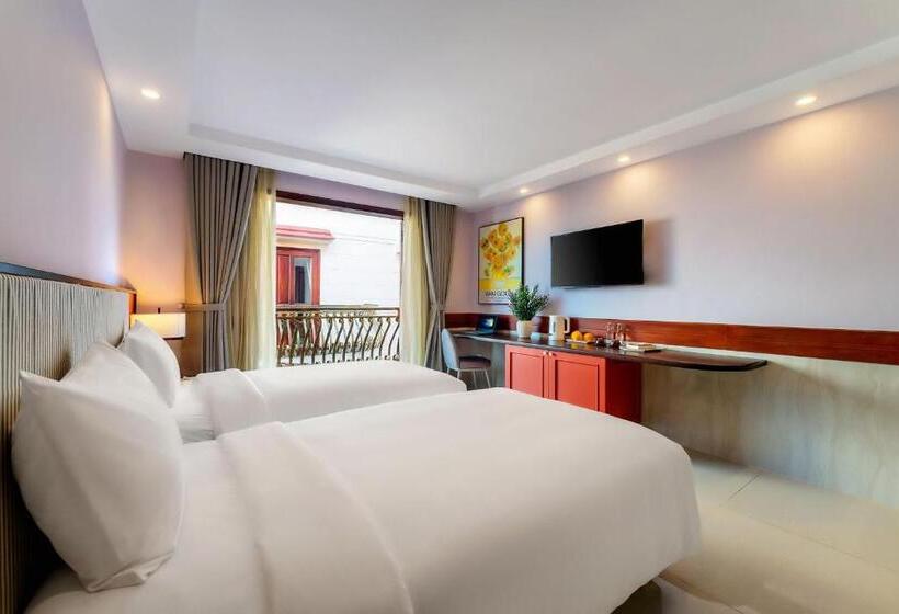 اتاق استاندارد با بالکن, Ong Tam Tra Que Villa