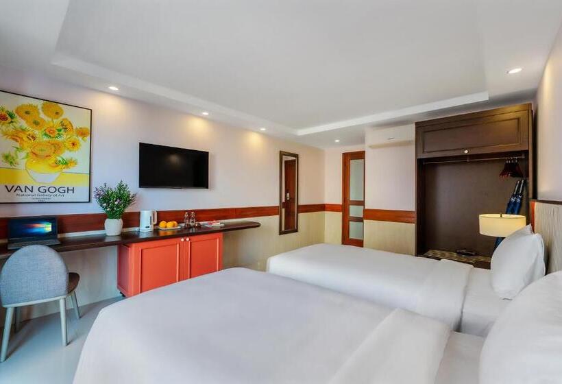 اتاق استاندارد با بالکن, Ong Tam Tra Que Villa